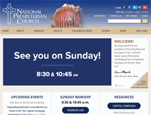Tablet Screenshot of nationalpres.org